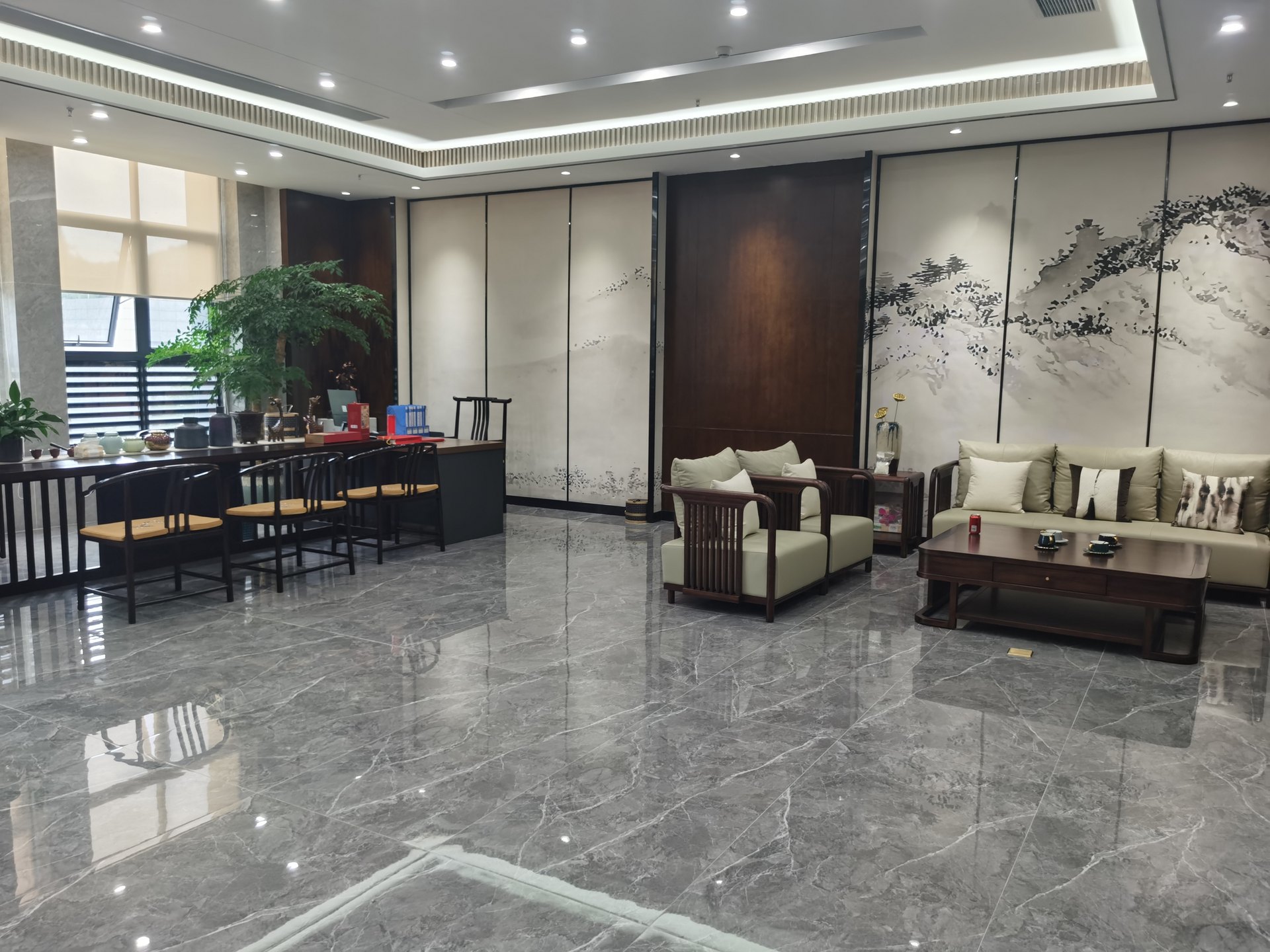 Client Reception Area