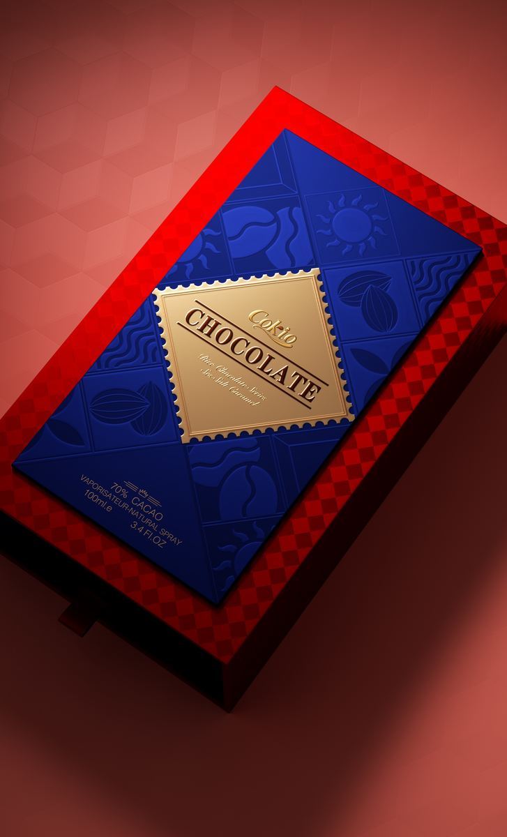 Customized CHOCOLATE perfume packaging boxes