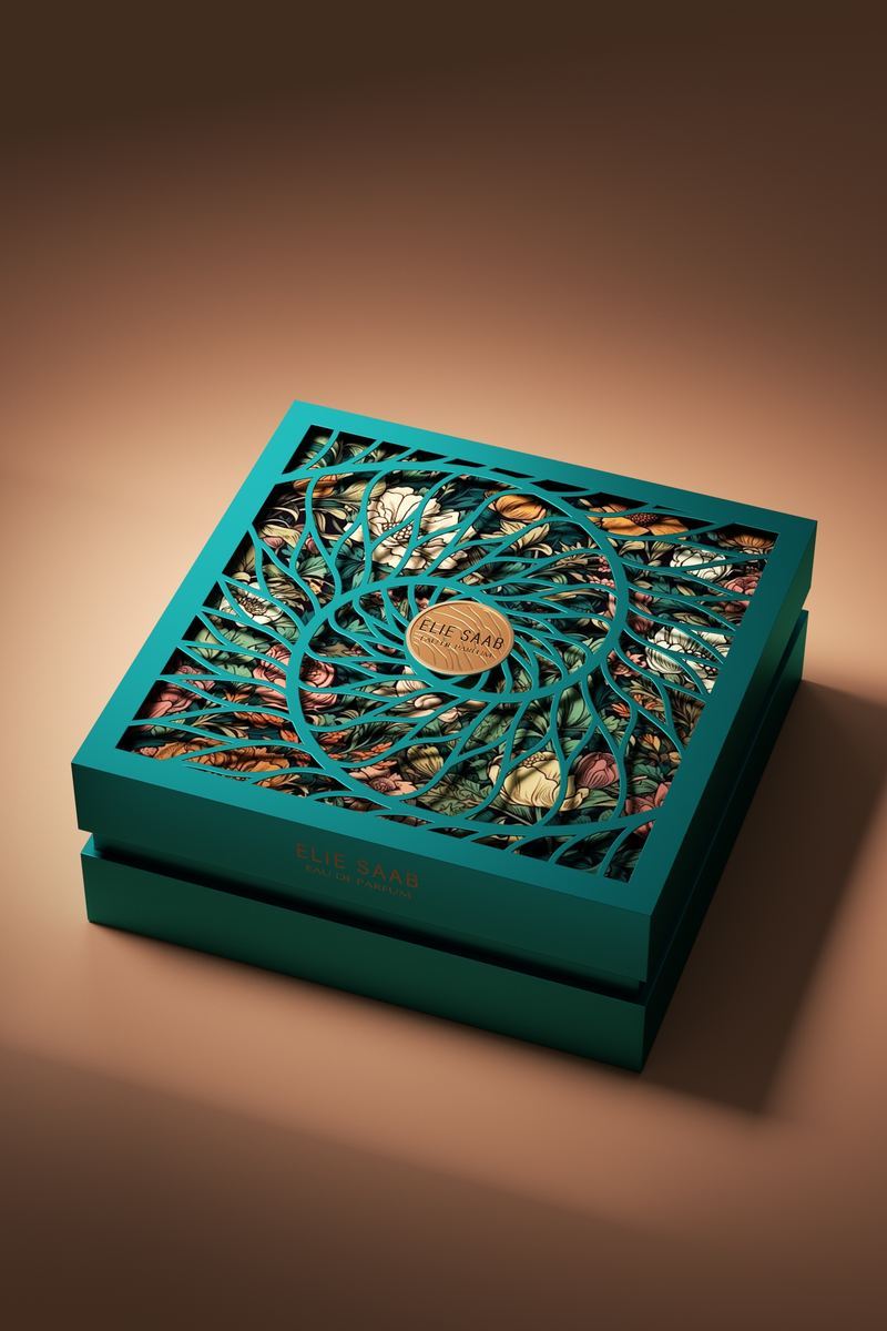 Customized ELIE SAAB perfume packaging boxes