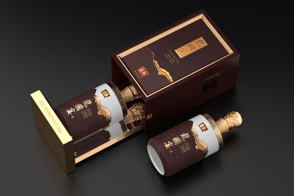 Dragon Kingdom Banquet Wine Packaging Design — 2