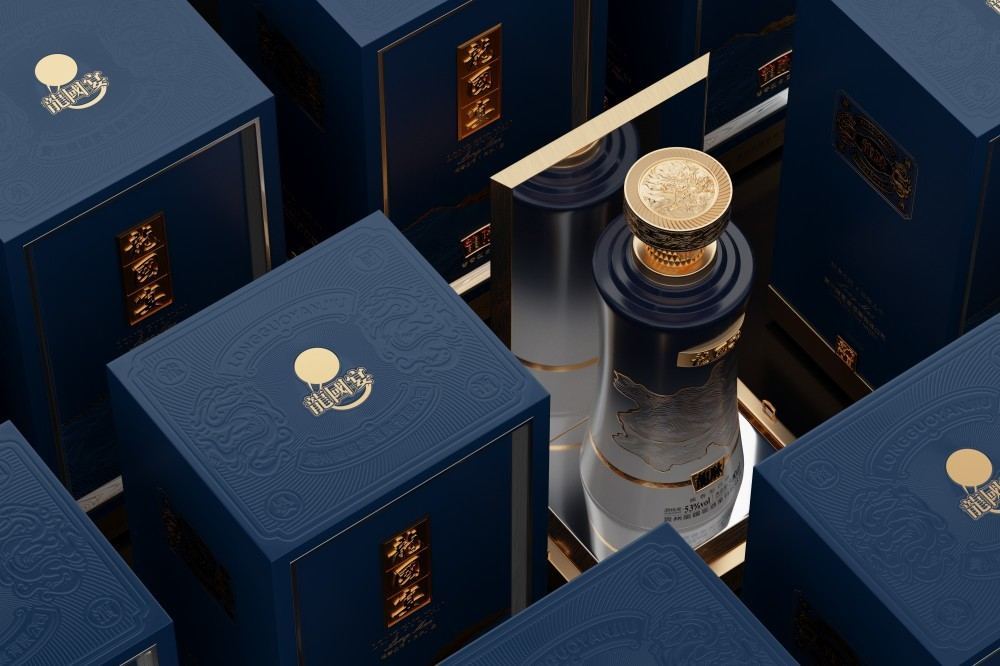 Dragon Kingdom Banquet Wine Packaging Design — 6