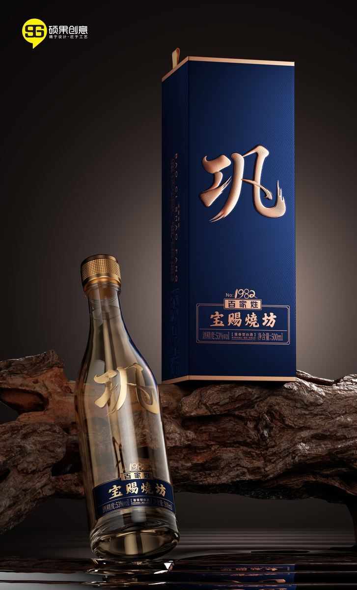 Gongjiu Hundred Surnames Liquor Packaging — 2