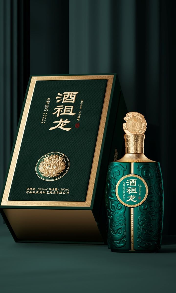 Packaging design for Dukang Zulong Liquor — 1