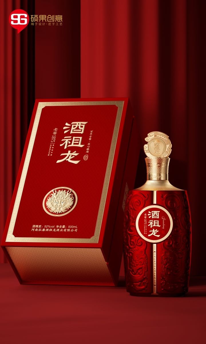 Packaging design for Dukang Zulong Liquor — 2