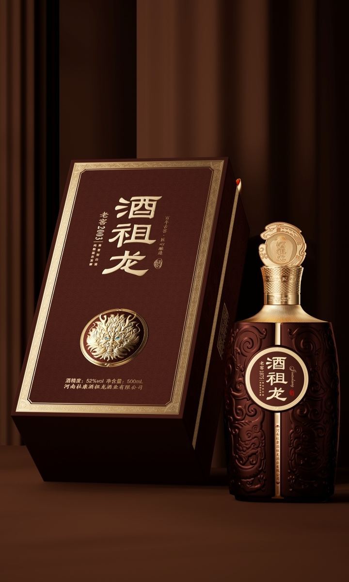 Packaging design for Dukang Zulong Liquor — 6