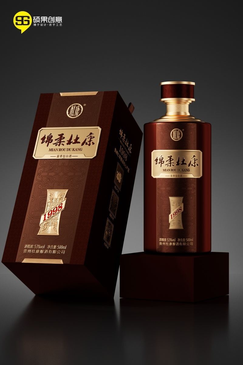 Packaging design for Mianrou Dukang Liquor — 1
