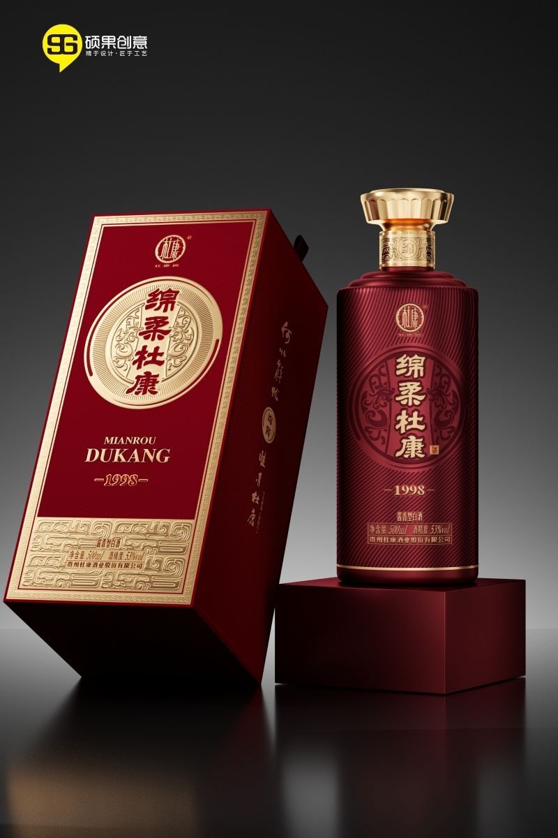 Packaging design for Mianrou Dukang Liquor — 2