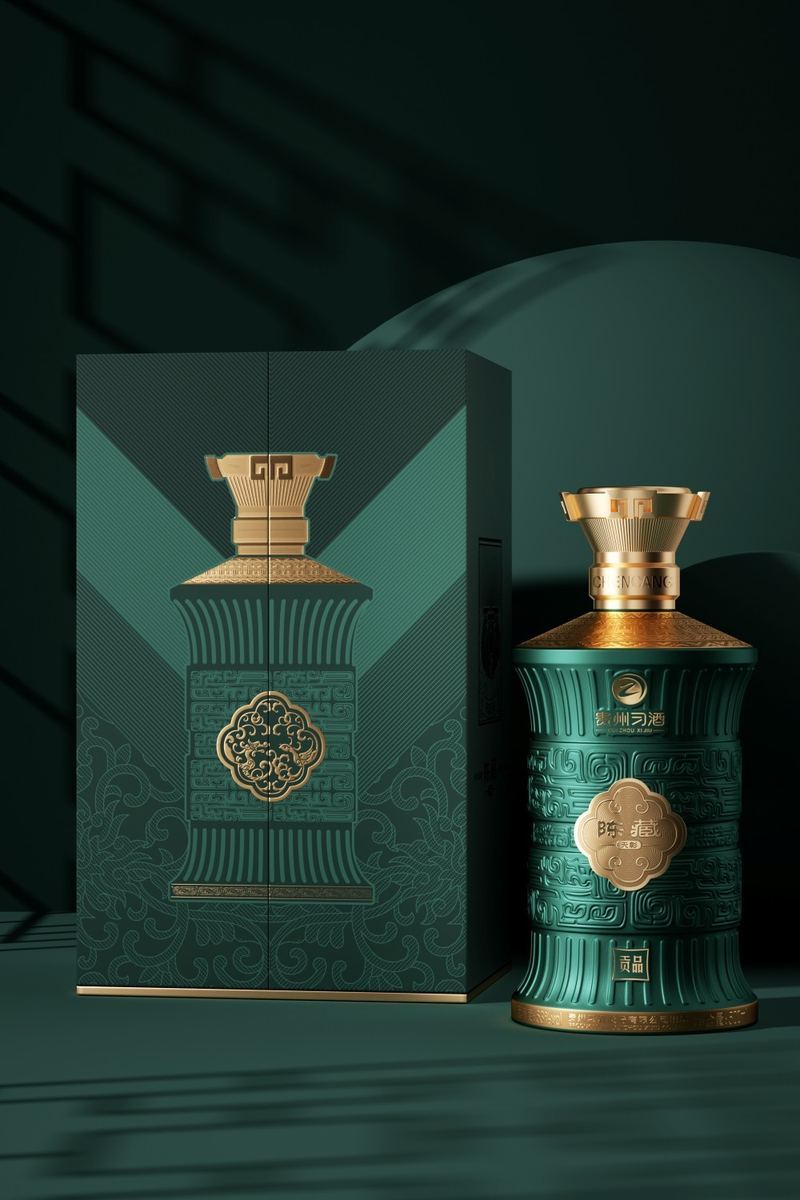 Packaging design for Xijiu Chencang Tianzhang wine — 3