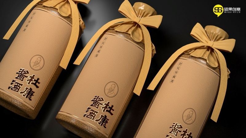 Packaging design of Dukang sauce wine — 2