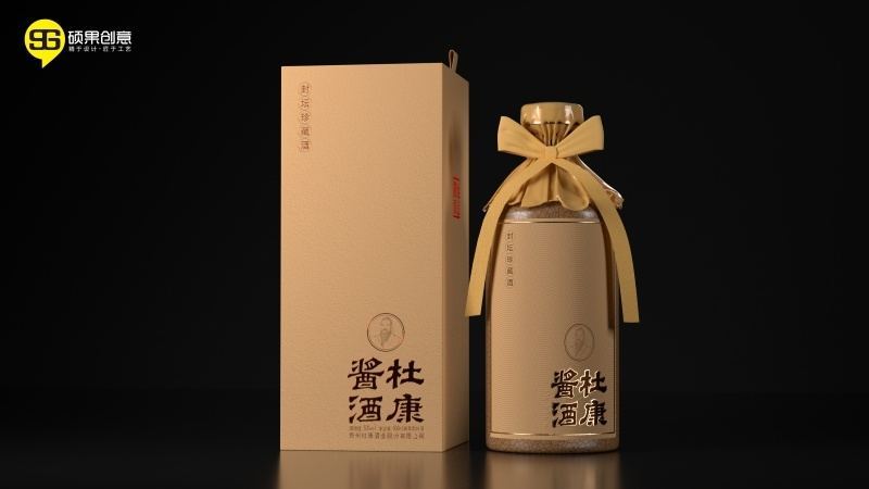 Packaging design of Dukang sauce wine — 3