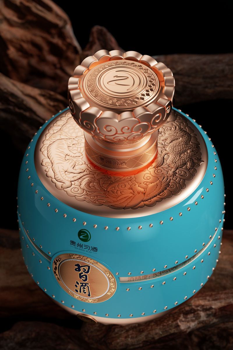 Xi Wine packaging — 2