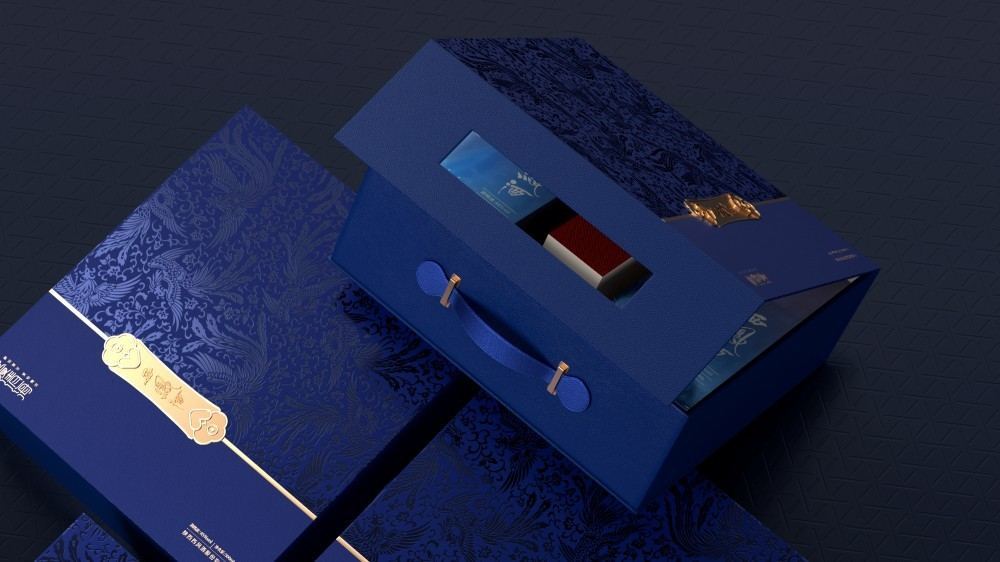 Xifeng Liquor Aegean Sea Gift Box Packaging Design — 2