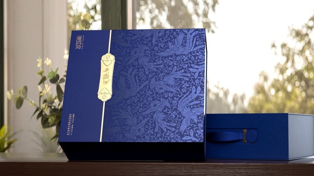 Xifeng Liquor Aegean Sea Gift Box Packaging Design — 4
